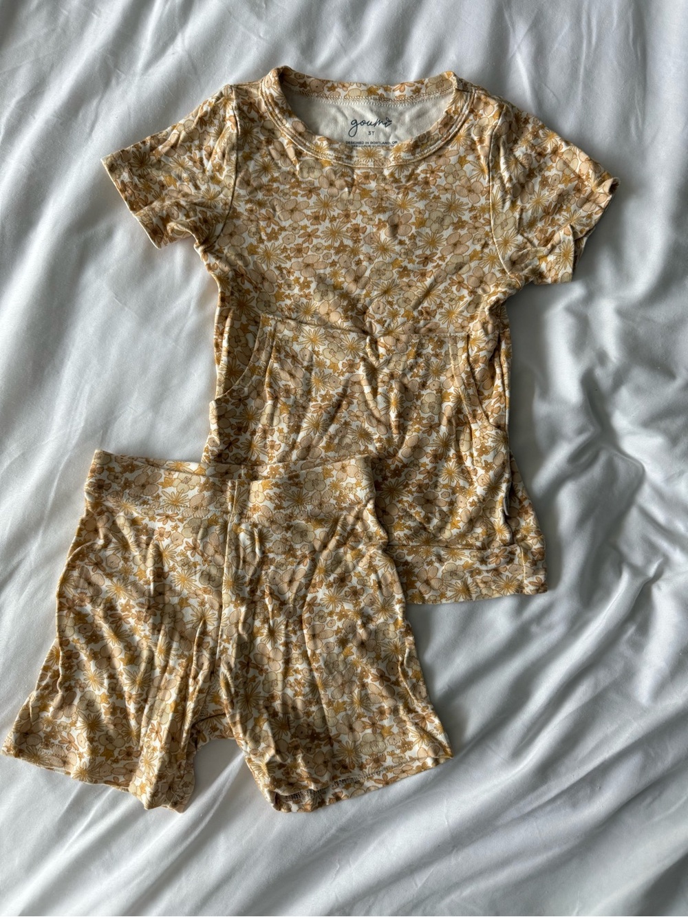 Goumi Wildflower Short Pajama Set